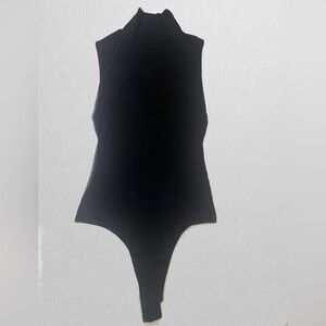 Reformation Ribbed Sleeveless Bodysuit with Turtleneck!